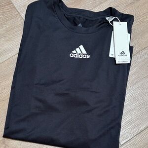 Adidas Men's AeroReady Black Workout Tee Shirt, Short Sleeve Sz M